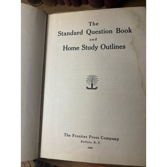 Lot of (13) Old Rare Books Red Brown Hard Cover Worn Aged Antique Wedding Decor - Picture 11 of 16